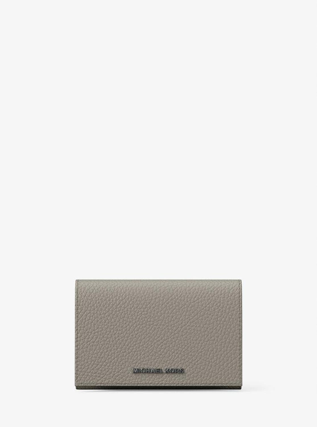 Hudson Pebbled Leather Card Case