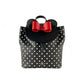 Women's Minnie Mouse Leather Backpack In Black