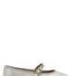 Michael Kors Lynn Metallic Leather Ballet Espadrilles