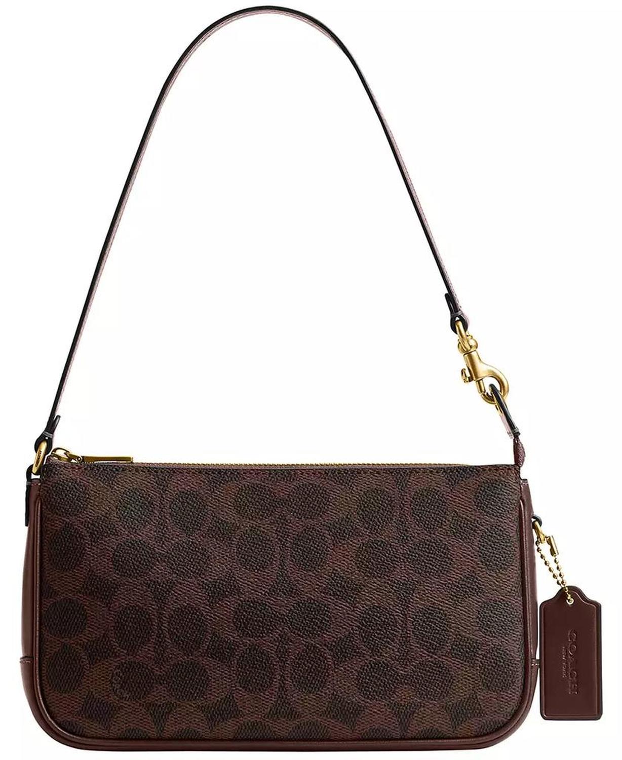 Women's Signature Plaza Small Shoulder Bag