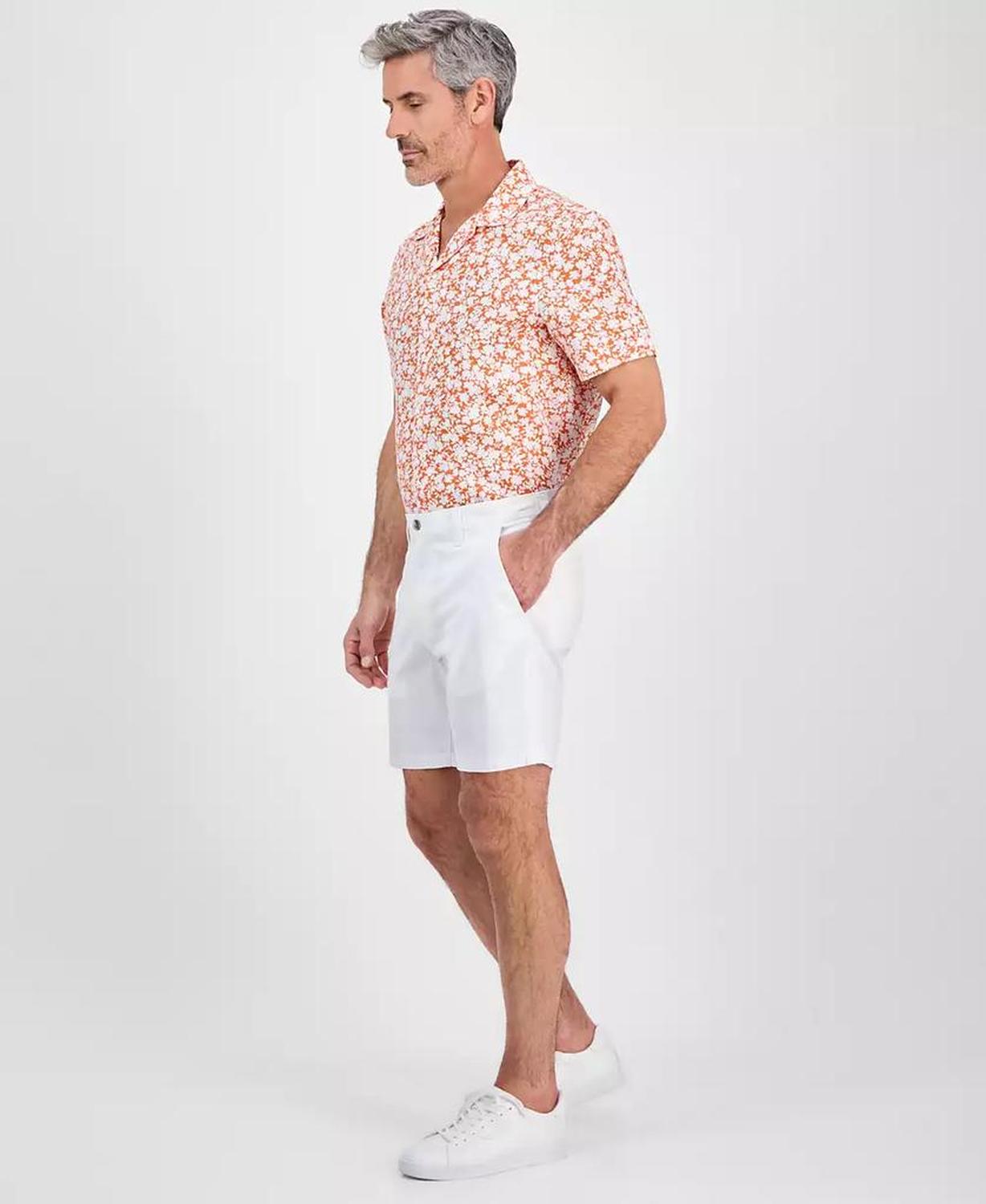 Men's Signature Stretch-Cotton Shorts