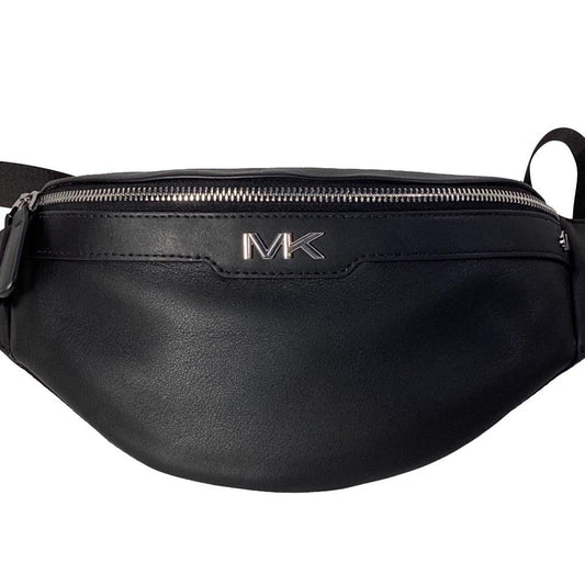 Varick Hip Bag in Black Leather