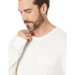 Embossed Thermal Long Sleeve Crew Shirt