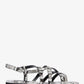 Darrington Snake Embossed Leather Sandal