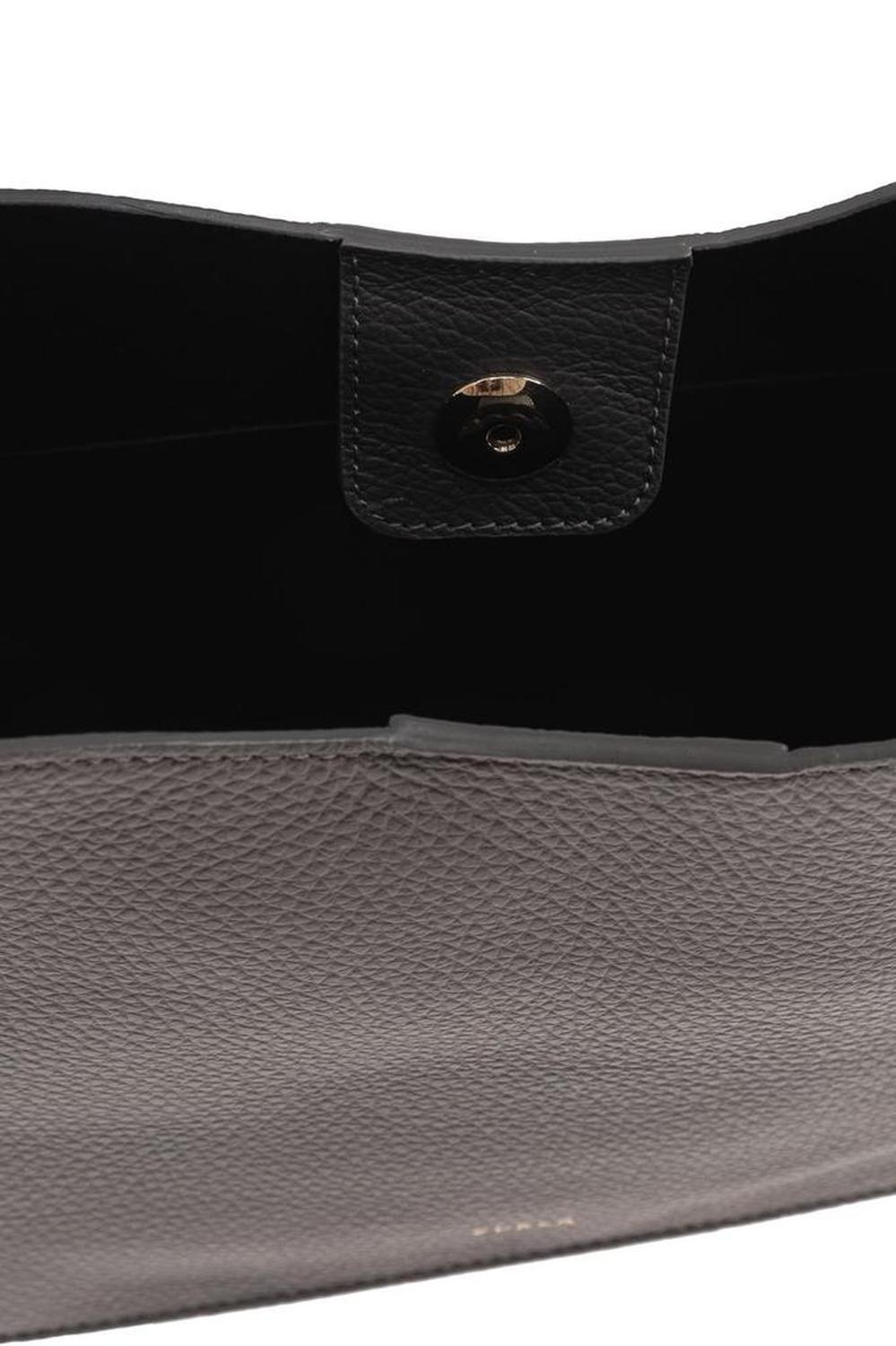 Furla Nuvola Logo Printed Mini Bucket Bag