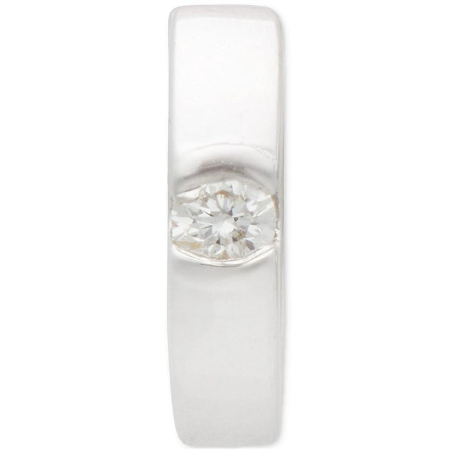 Meant To Be Diamond Accent Huggie Earrings