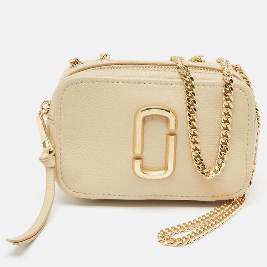 Marc Jacobs  Leather Glam Shot Crossbody Bag