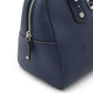 Leather Handbag 2WAY Navy
