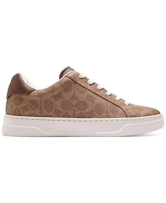 High Line Update Signature Canvas Lace-Up Sneakers
