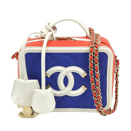 Chanel Vanity  Leather Shopper Bag (Pre-Owned)