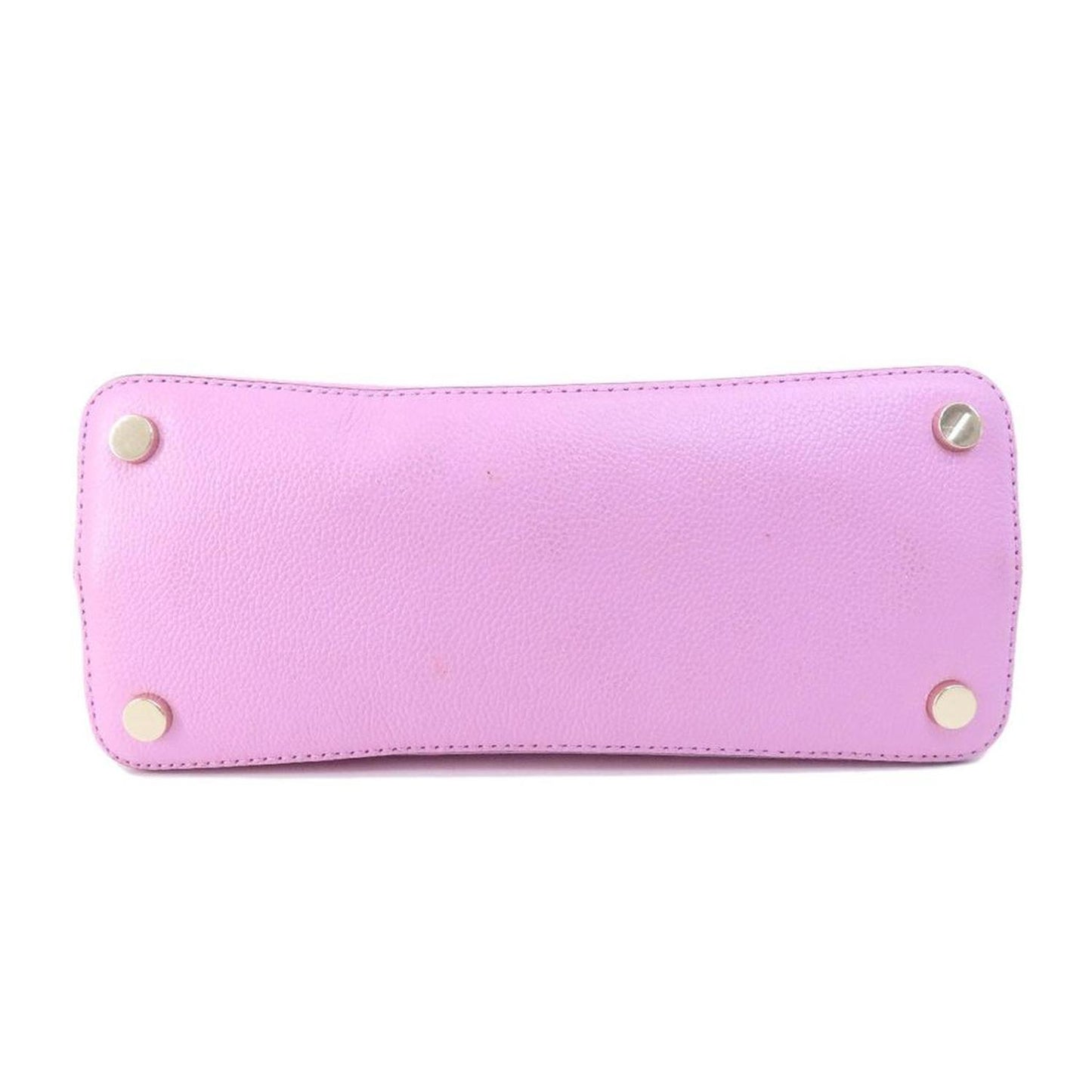 pink  Leather Handbag (Pre-Owned)