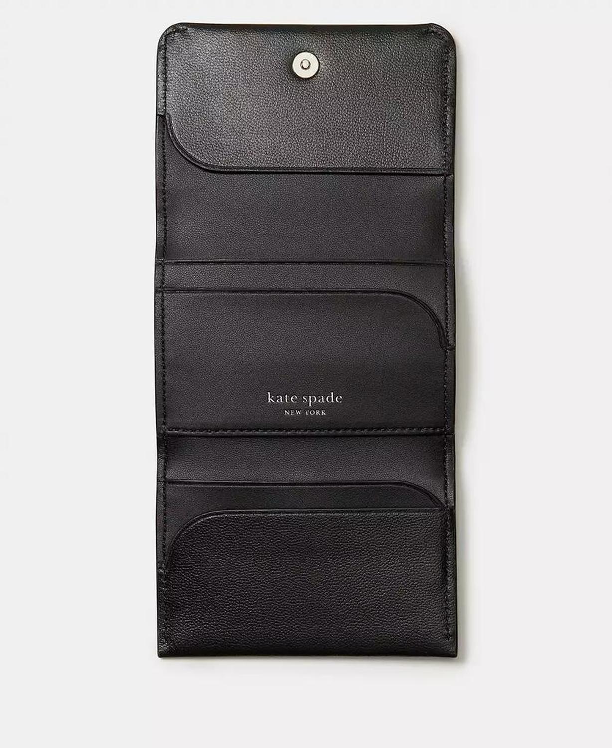 Halo Fine Grain Leather Trifold Wallet