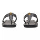 Dual Leather T Sandals