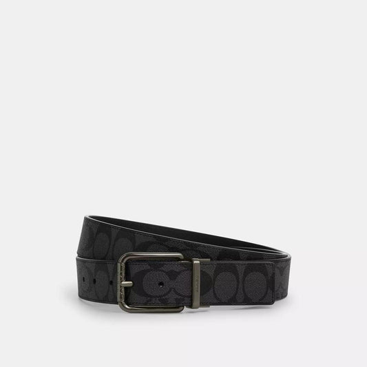 Coach Outlet Roller Buckle Cut To Size Reversible Belt, 38 Mm