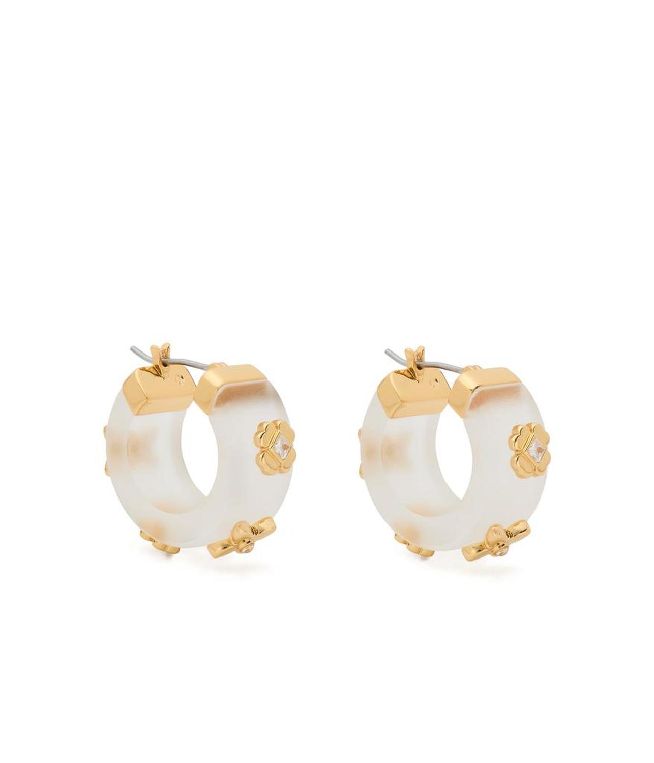 Heritage Bloom Small Hoops