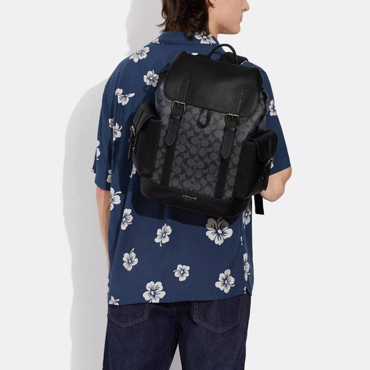 Coach Outlet Hudson Backpack In Signature Canvas