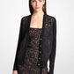 Floral Lace and Cashmere Cardigan