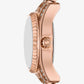 Mini Lexington Pavé Rose Gold-Tone Watch
