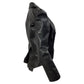 Marc by  Buton-Detail Open Jacket in Black Leather