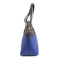 Navy Pvc Handbag (Pre-Owned)
