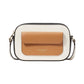 Ava Colorblocked Pebbled Leather Mini Crossbody