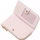 Devin Spring Pansies Small Slim Leather Bifold Wallet