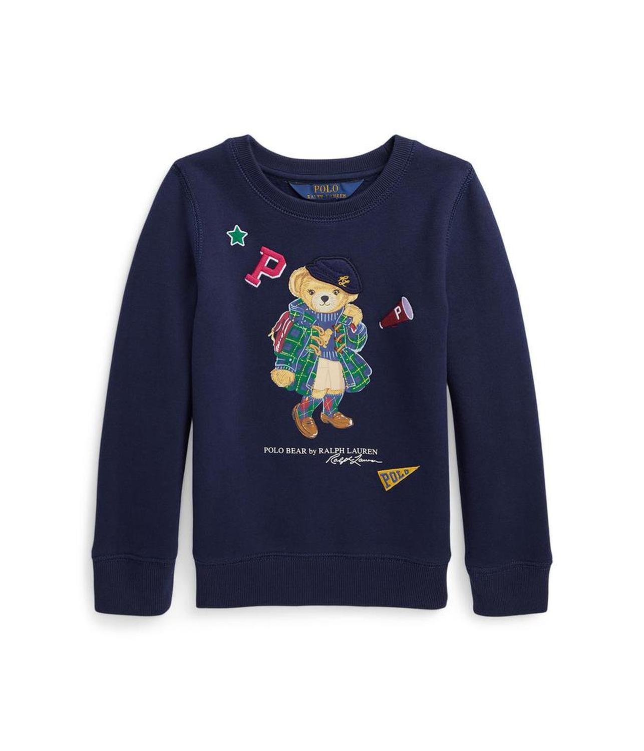 Polo Bear Fleece Sweatshirt (Toddler/Little Kids)