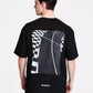 Men's Drallie Short Sleeve Oversized Fit Graphic T-Shirt