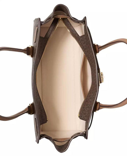 Hamilton Moderne Small Signature Logo Satchel