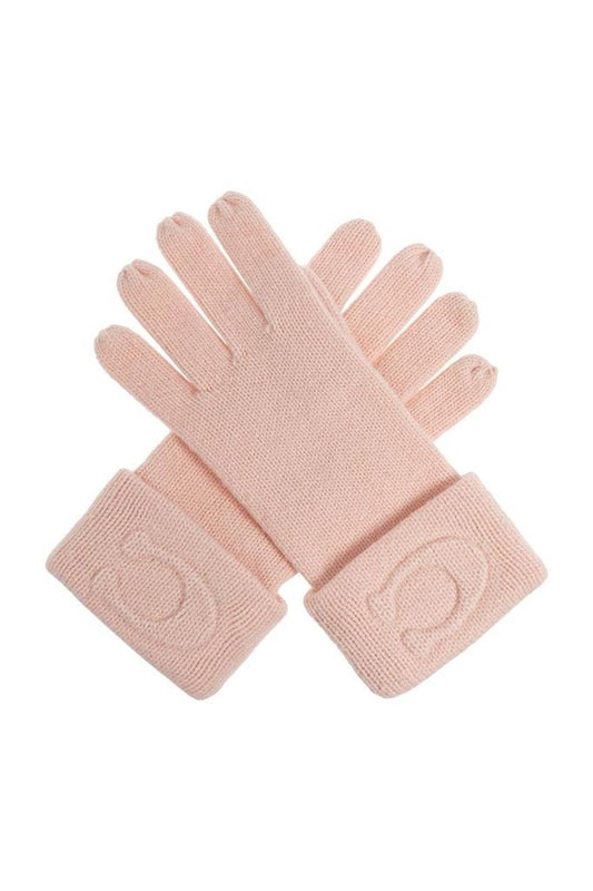 Coach Signature Embossed Knit Gloves