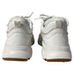 Katrina Mesh Trainer in Optic White Leather