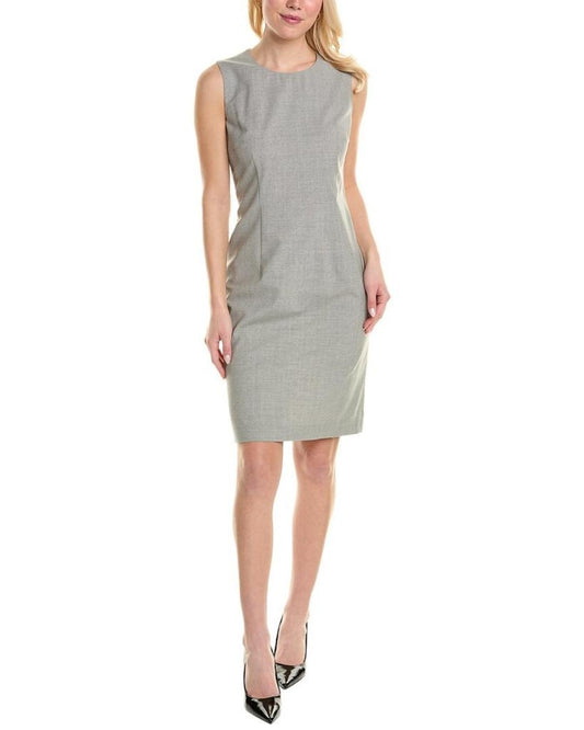 Hugo Boss Dirusa Wool-Blend Mini Dress