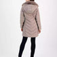 Women's Faux-Fur-Trim Hooded Puffer Coat