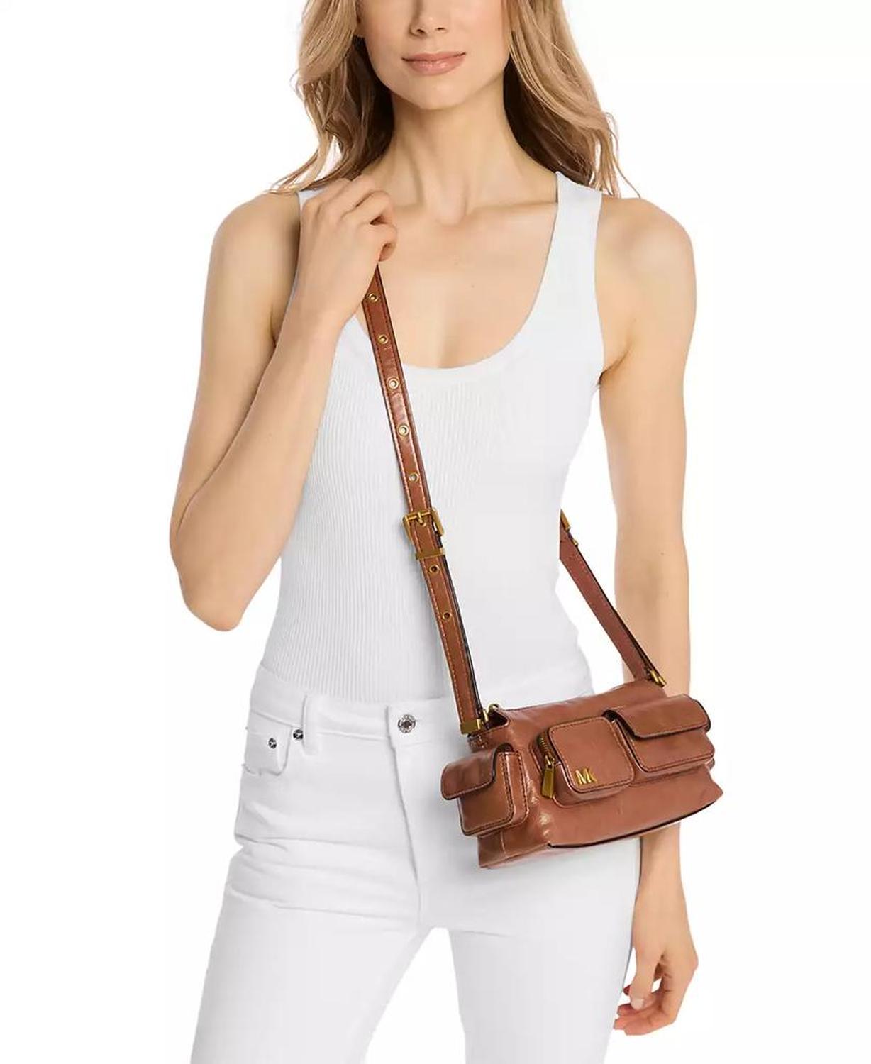 Dakota Small Leather Convertible Pocket Crossbody