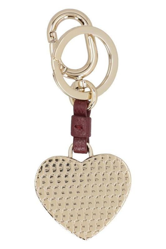 Furla Camelia Logo Lettering Keyring