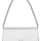 Carmine Small Leather East West Clutch