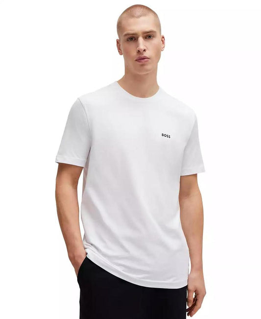 Men's Contrast Logo Regular-Fit T-Shirt