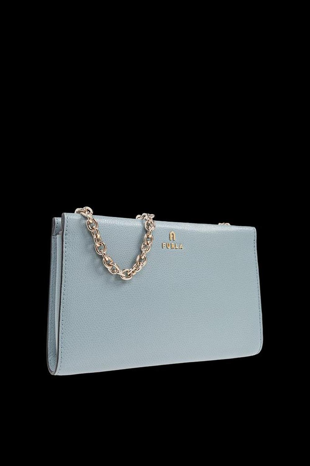 Furla Camelia Logo Lettering Mini Shoulder Bag