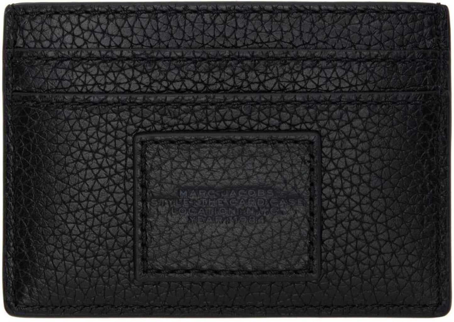 Black 'The Leather' Card Holder
