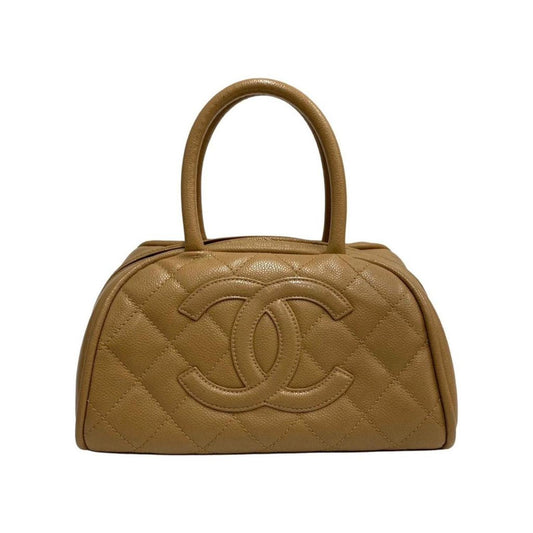 Chanel Matrasse  Leather Travel Bag (Pre-Owned)