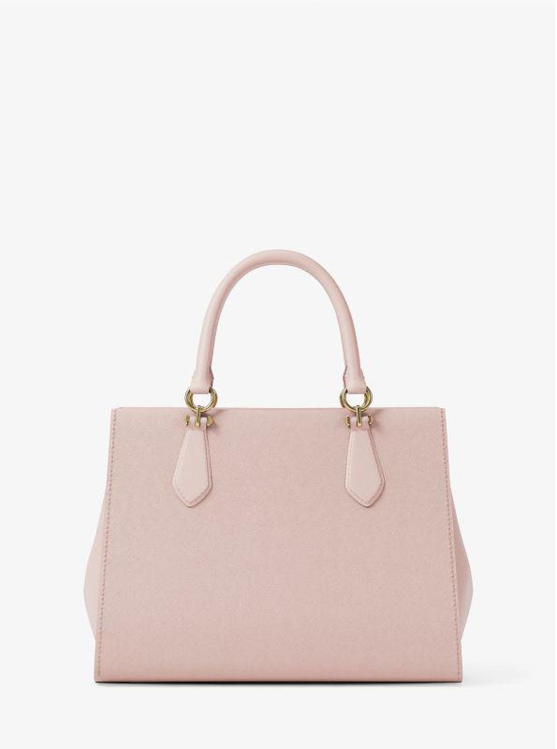 Marilyn Medium Saffiano Leather Satchel