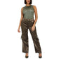 Women's Cristina Embellished Logo Sleeveless Top