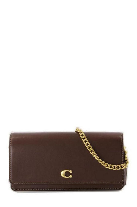 Coach Essential Logo Plaque Long Wallet