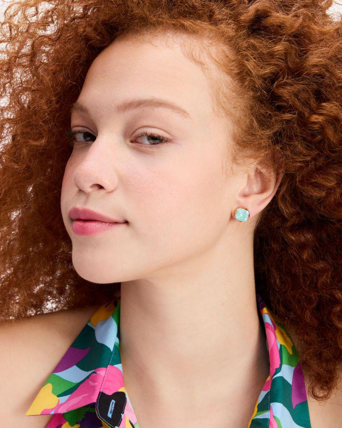 Pop Of Joy 10mm Spade Flower Studs