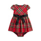 Plaid Twill Dress & Bloomer (Infant)