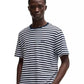 Men's Cotton Relaxed-Fit Striped T-Shirt