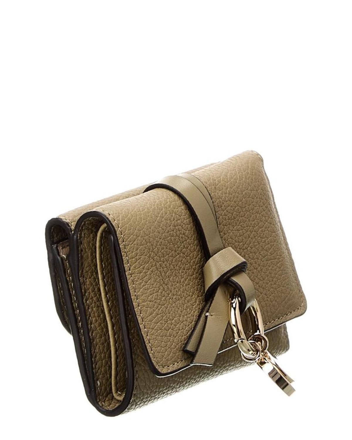 Chloé Alphabet Leather Coin Purse