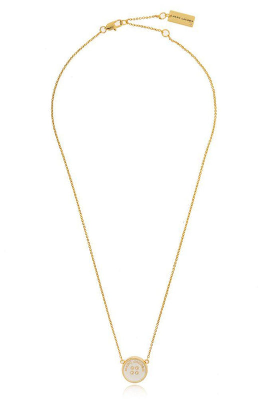 Marc Jacobs The Button Pendant Necklace