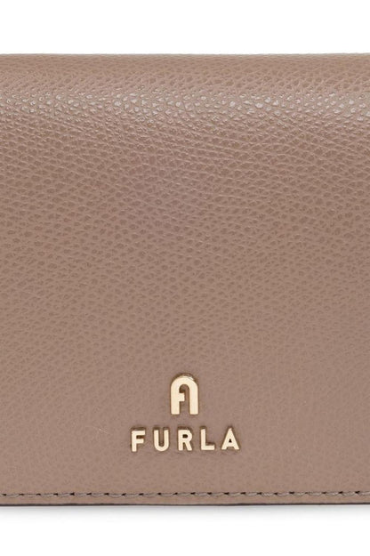 Furla Small Camelia Logo-Plaque Bifold Wallet