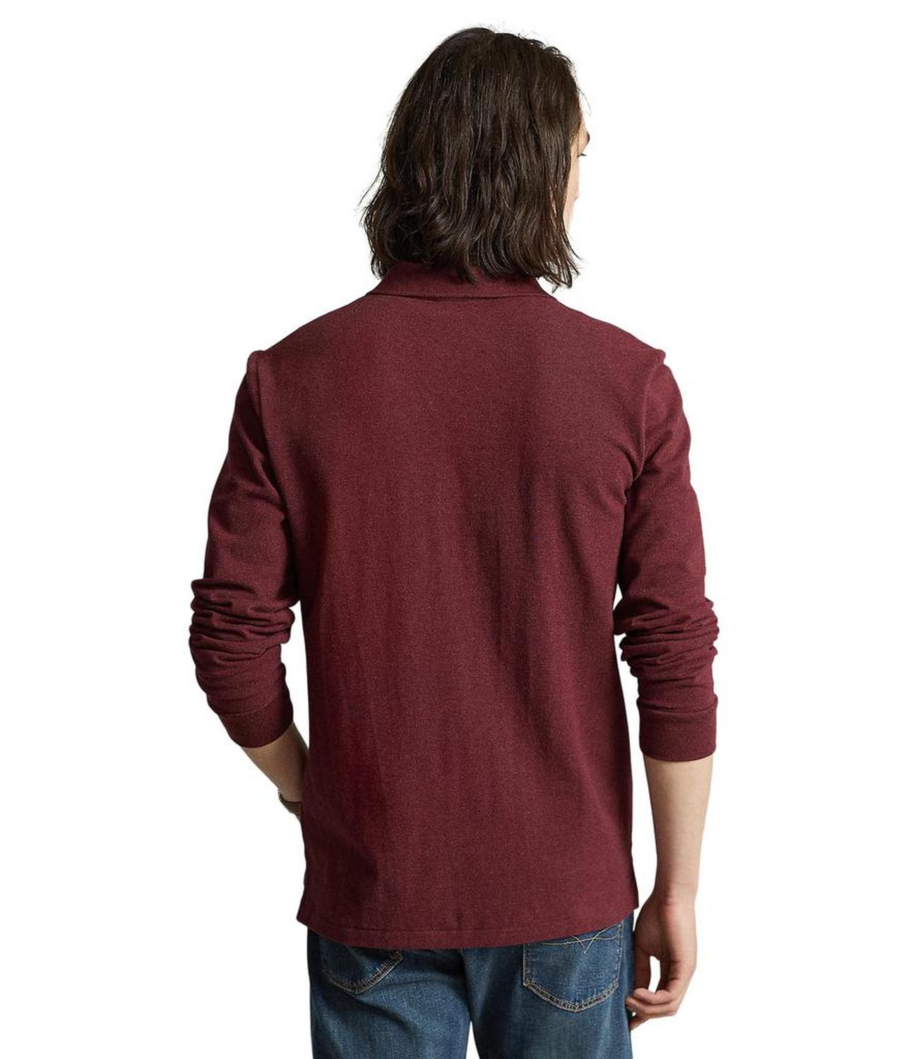 Classic Fit Long-Sleeve Polo